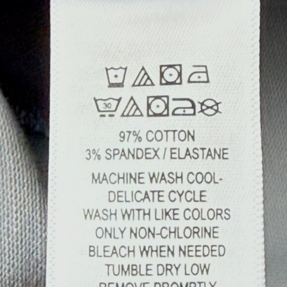 Thom Aaron Men's Stretch Slim Fit Light Gray Chino Pants Size 36x30 NWT - Picture 6 of 10